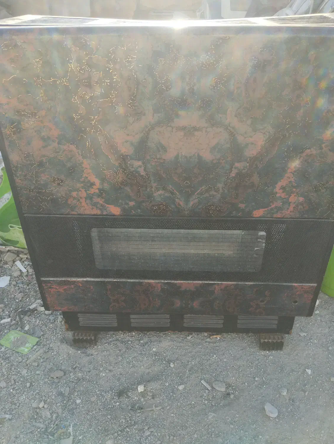 بخاری گازی سوزان|بخاری، هیتر، شومینه|صفادشت, |دیوار