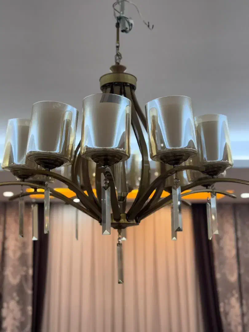 لوستر|لوستر و چراغ آویز|فردیس, فردیس|دیوار