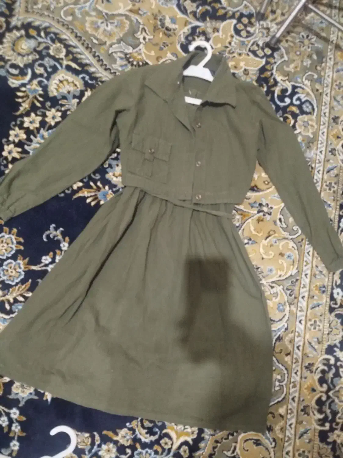 کاپشن . پیراهن. دخترانه یلدایی|کفش و لباس بچه|تربت جام, جامی|دیوار