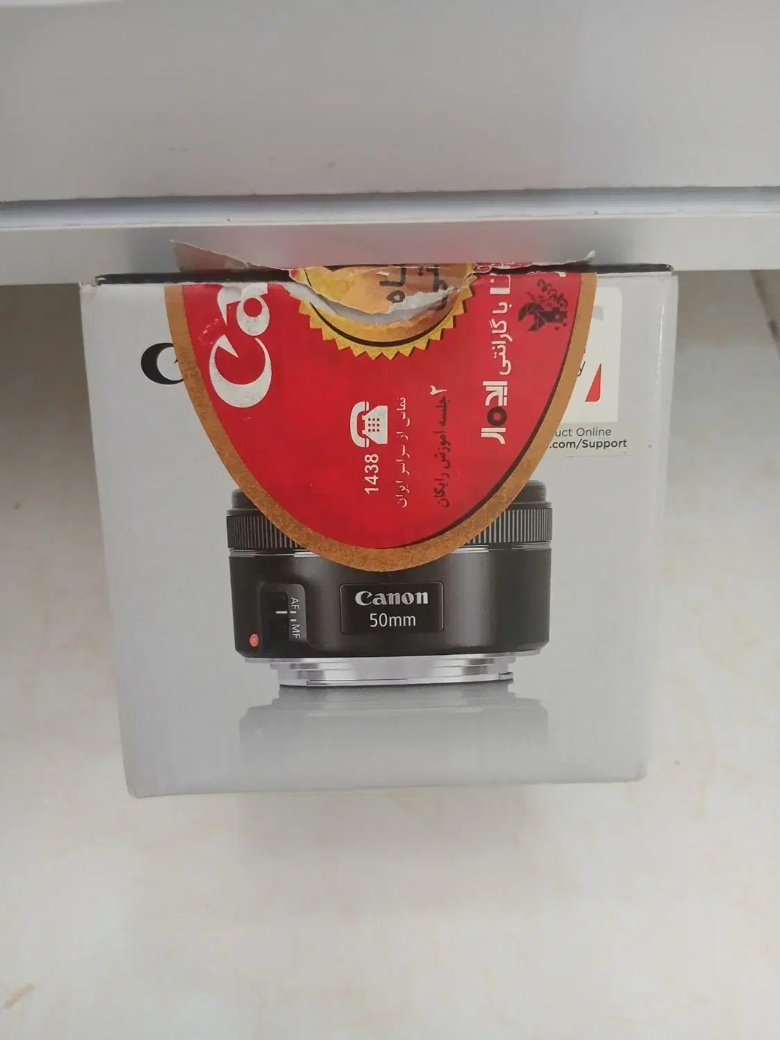 لنز ۵۰ فیکس کنون در حد آک اف ۱/۸|دوربین عکاسی و فیلم‌برداری|مشهد, طلاب|دیوار