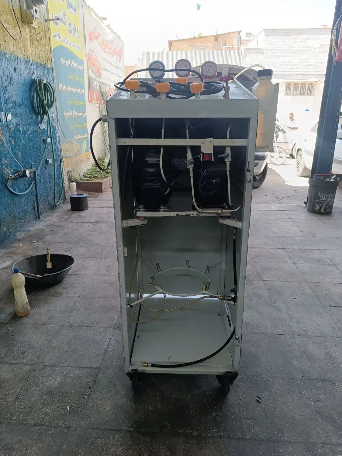دستگاه ساکشن وگاز کولر خودرو|قطعات یدکی و لوازم جانبی|جهرم, |دیوار