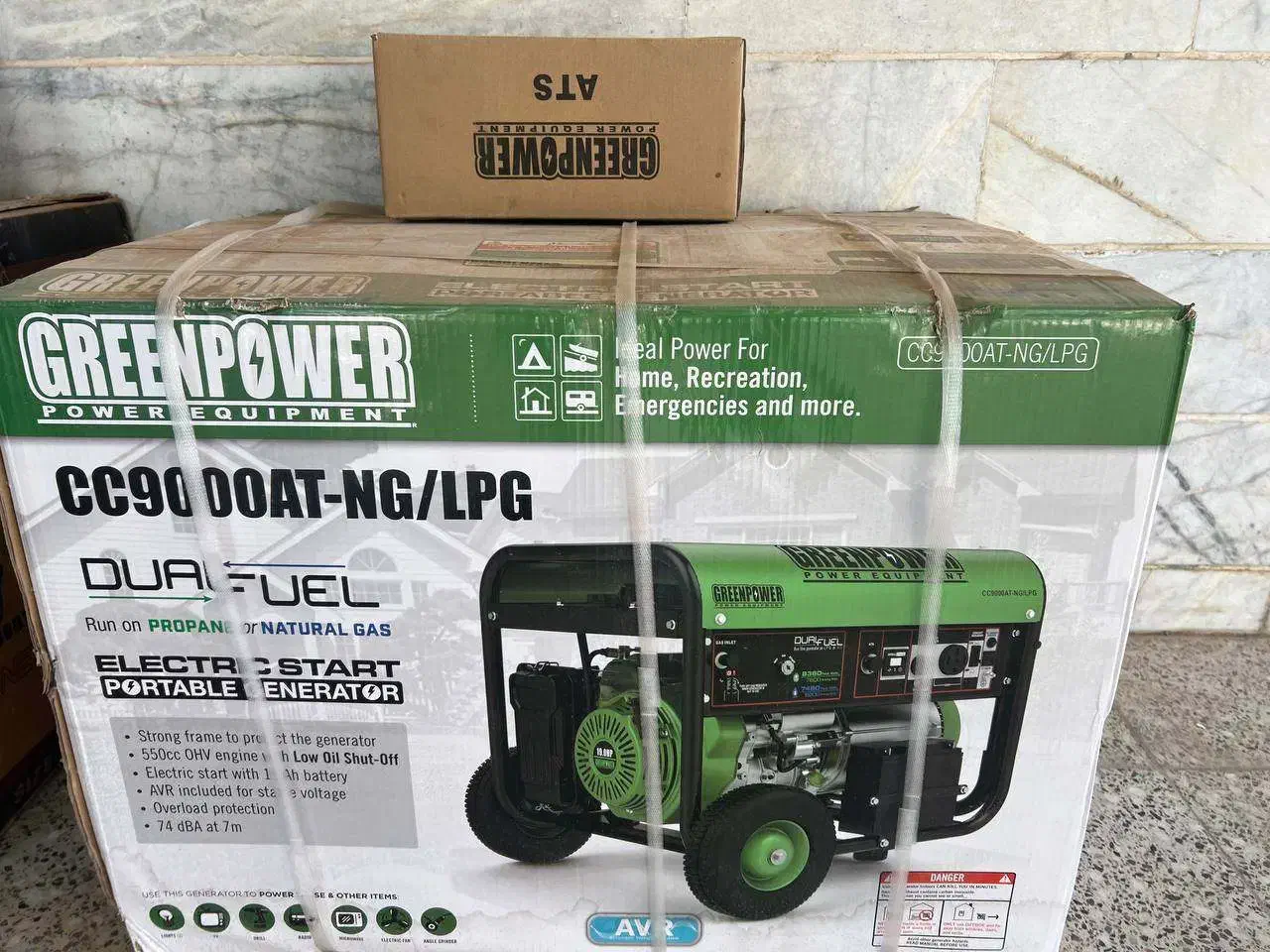 موتور برق گاز سوز گرین پاور CC9000AT|ماشینآلات صنعتی|یزد, |دیوار