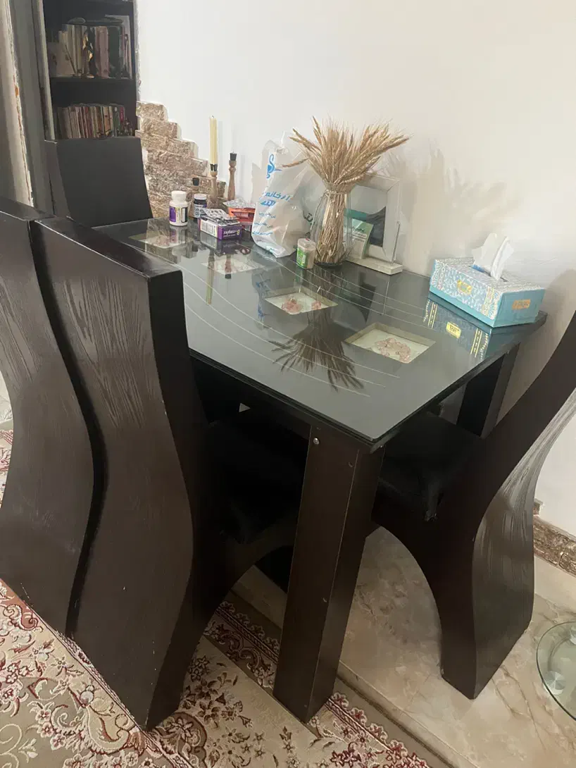 میز ناهارخوری چهار نفره|میز و صندلی غذاخوری|ورامین, ورامین|دیوار