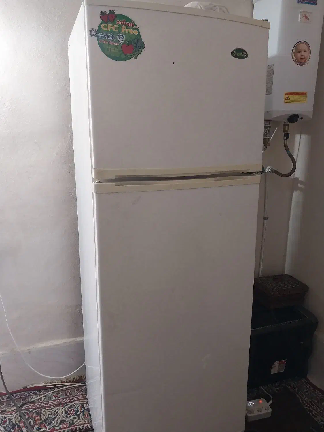 یخچال بسیار سالم|یخچال و فریزر|قرچک, قشلاق جیتو|دیوار