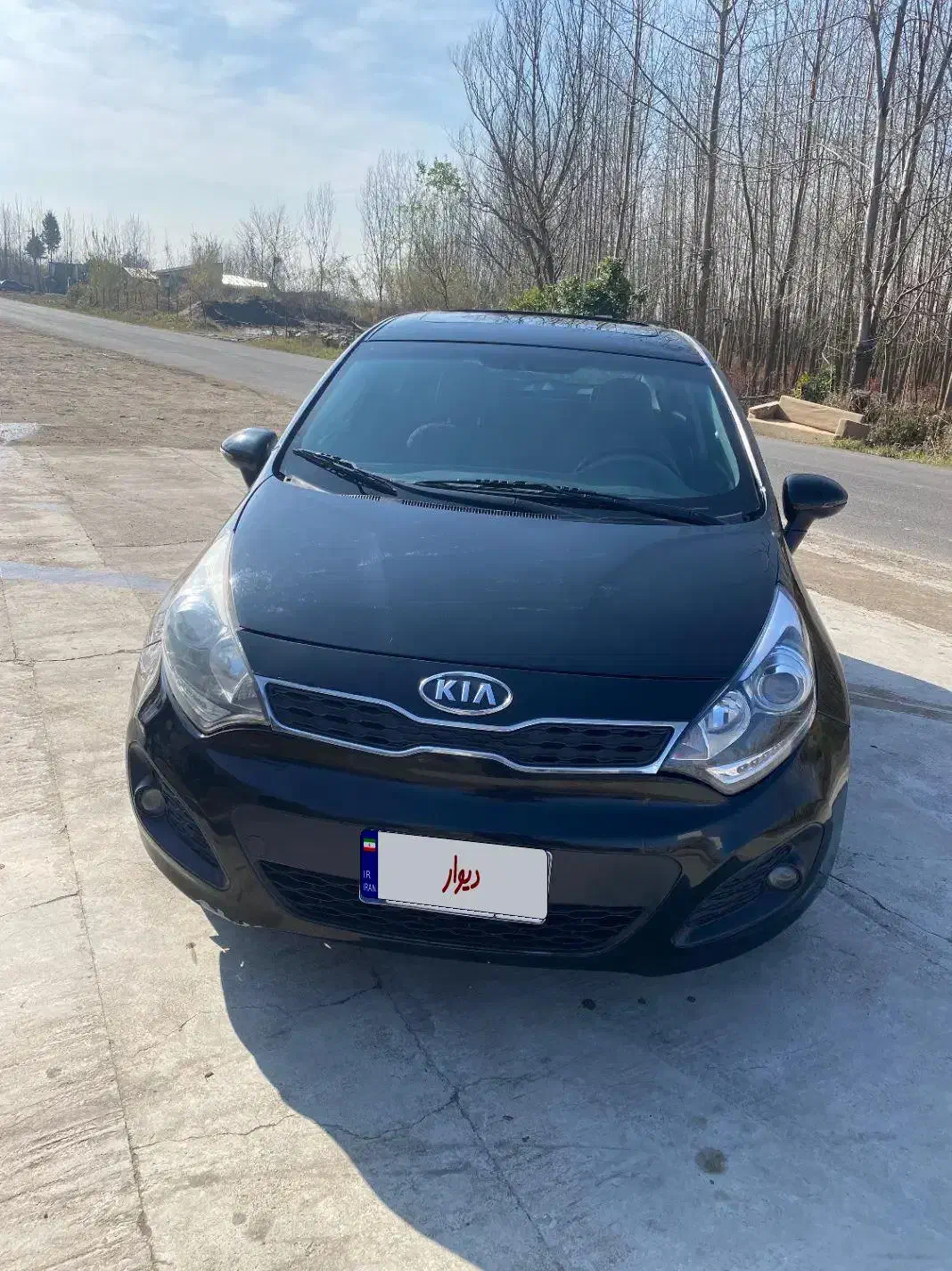 کیا ریو ۲۰۱۴|خودرو سواری و وانت|لشت نشا, |دیوار