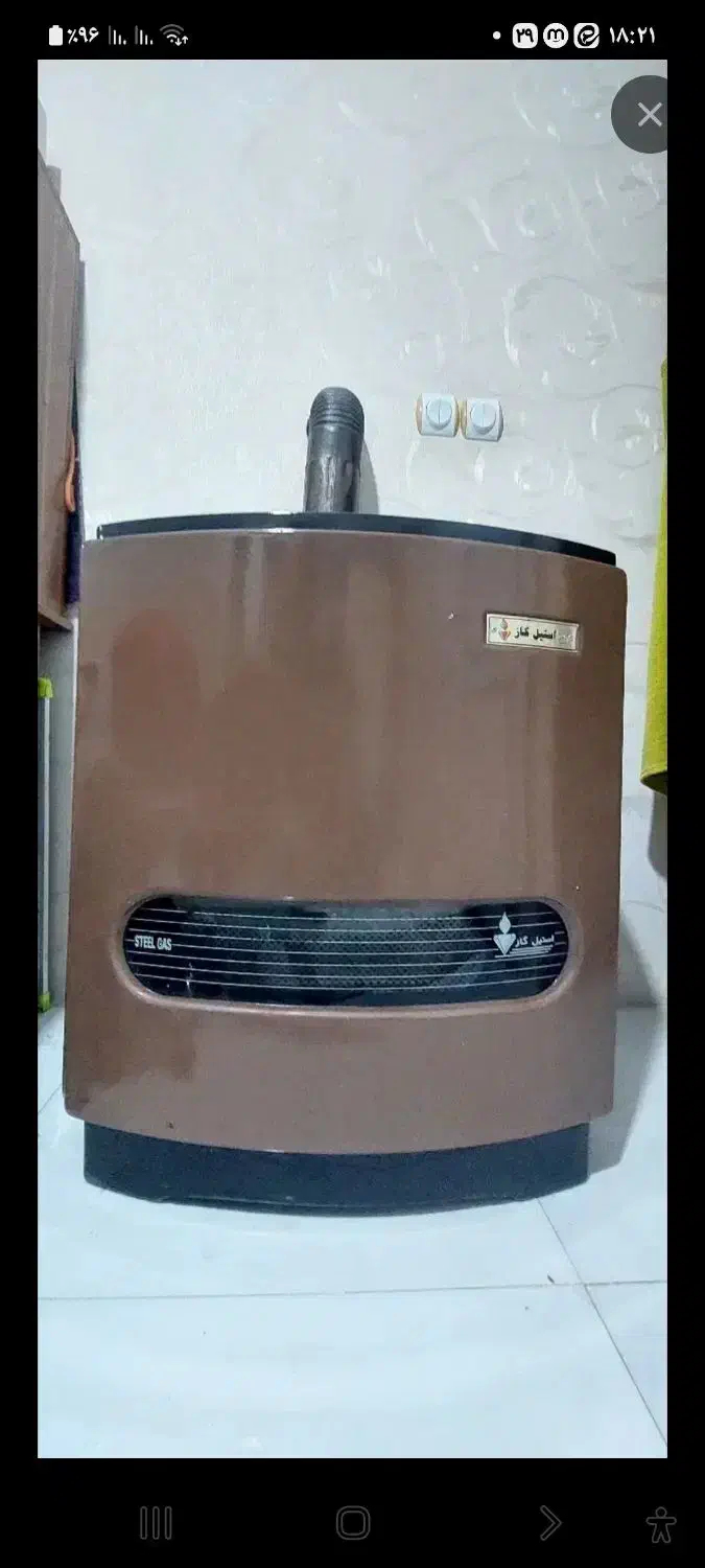 بخاری گازی|بخاری، هیتر، شومینه|مشهد, چهارچشمه|دیوار