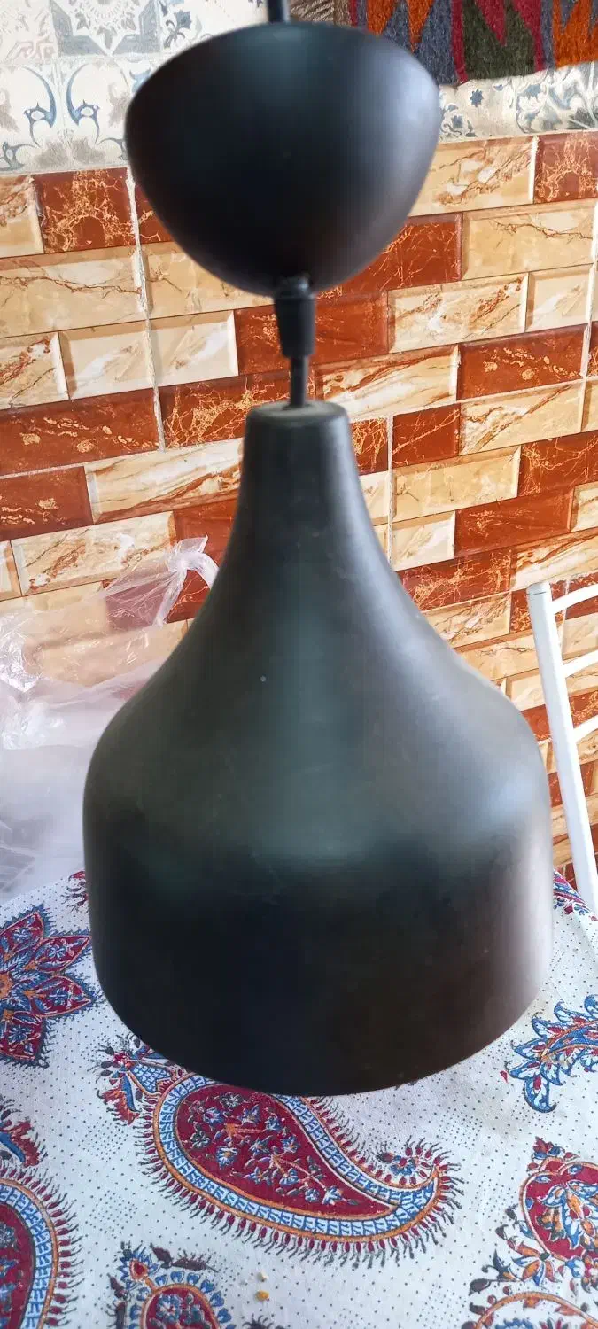 چراغ آویز دو تا باهم ۱۲۰۰|لوستر و چراغ آویز|ایذه, |دیوار