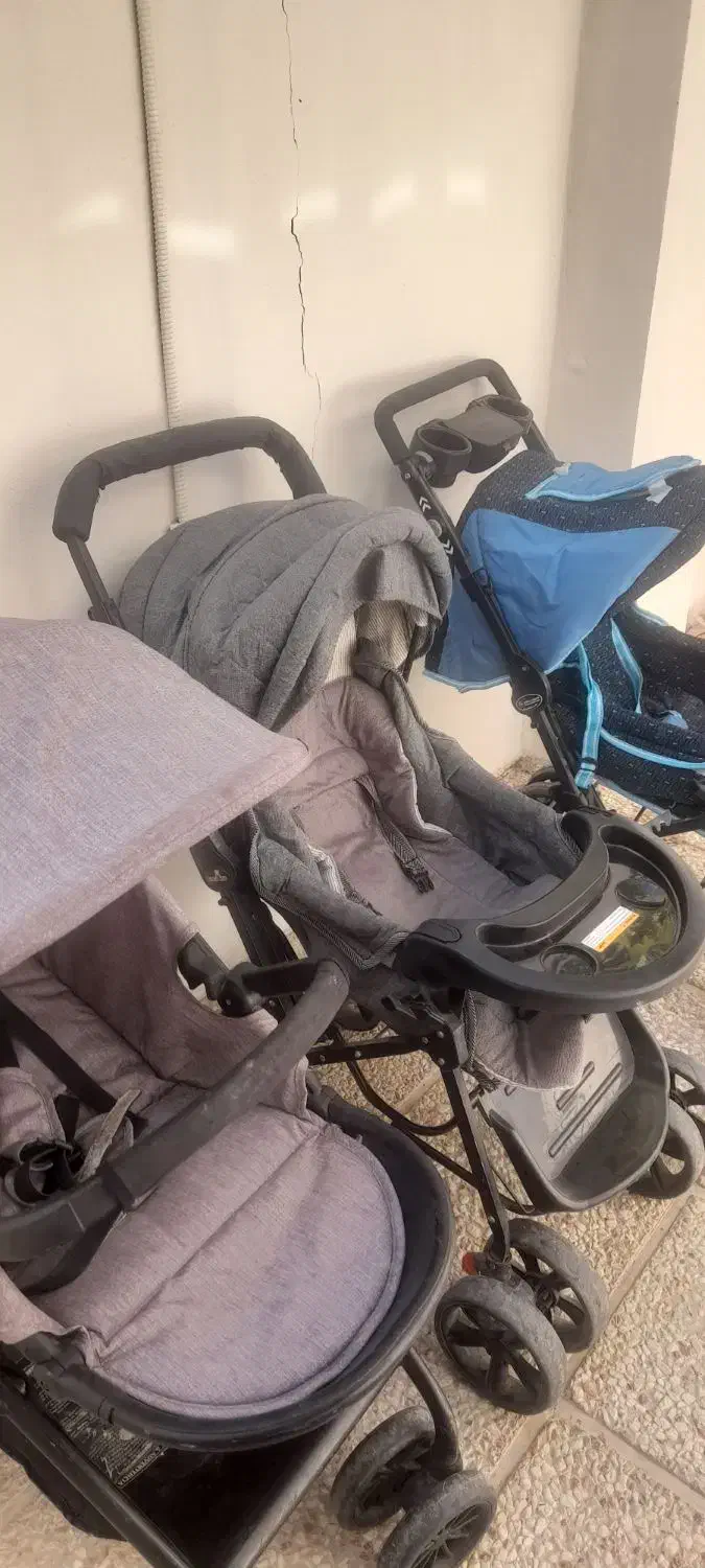 کالسکه توسی اسپورت درحدنو وروروک موزیکال سالم|کالسکه و لوازم جانبی|شیراز, علوم پزشکی|دیوار