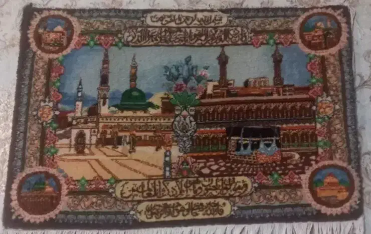 تابلو دستباف|تابلو فرش|ری, شهادت|دیوار