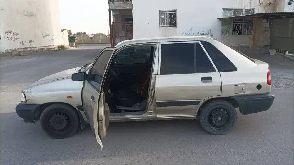 ماشین پراید 141 رنگ بژ مدل 1390 کارمندی سالم|خودرو سواری و وانت|میناب, |دیوار