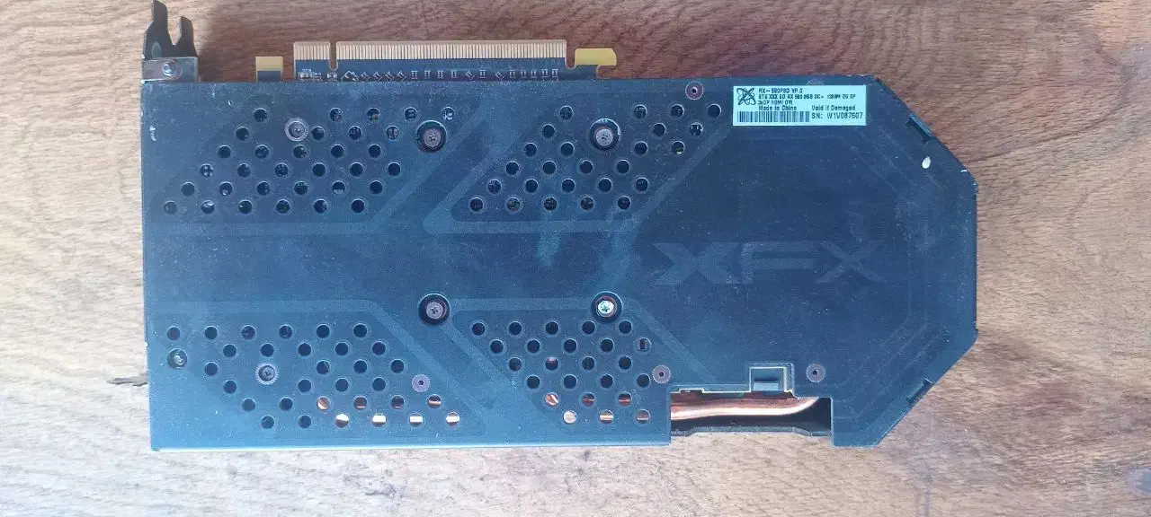 کارت گرافیک RX580 8GB GDDR5 برند XFX|قطعات و لوازم جانبی رایانه|نوشهر, |دیوار