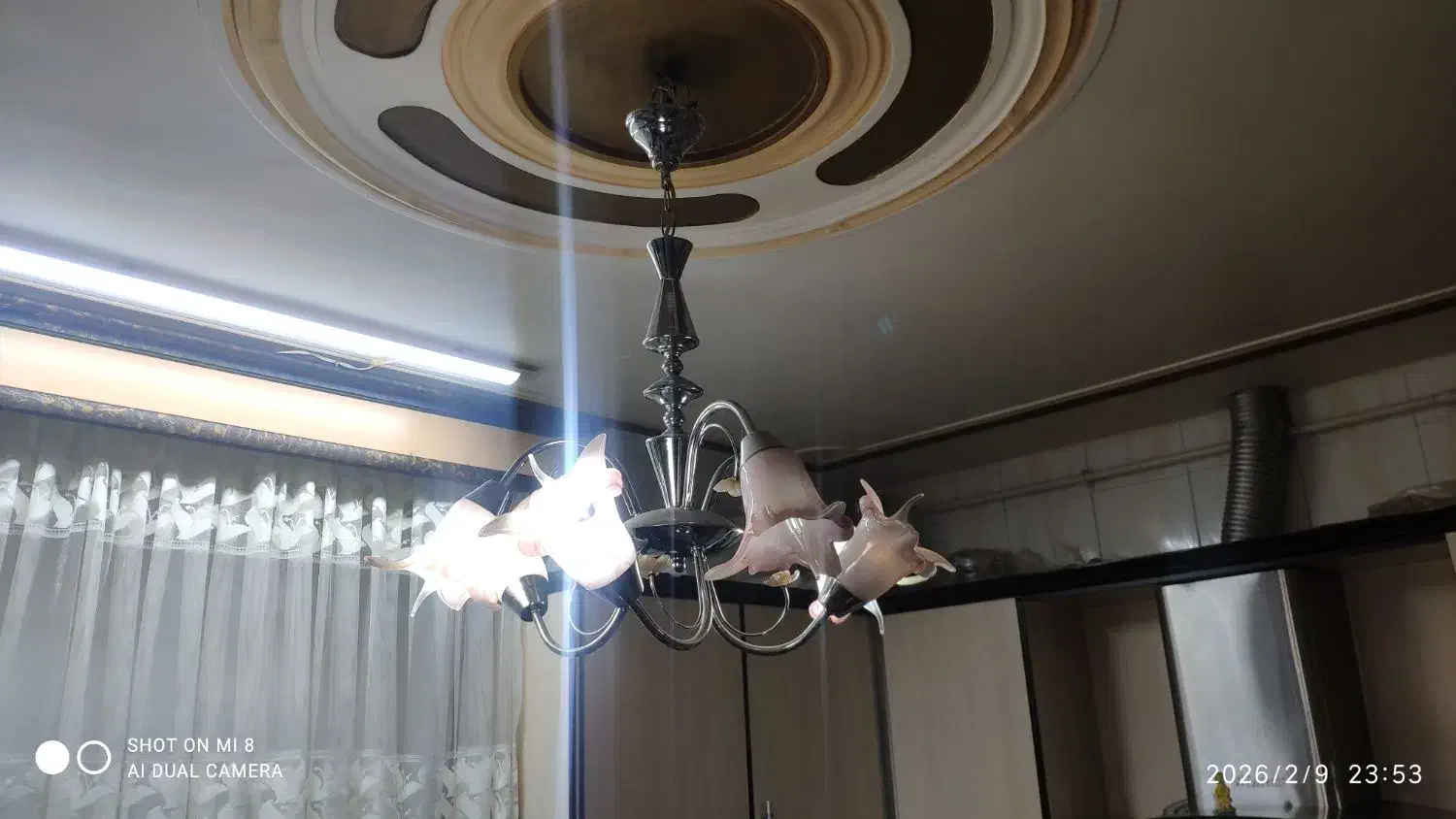 لوستر|لوستر و چراغ آویز|همدان, |دیوار