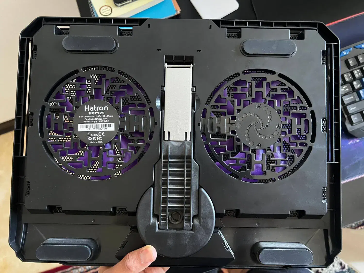 کولپد فن خنک کننده لپتاپ و آیپد hcp 125|قطعات و لوازم جانبی رایانه|صفادشت, |دیوار