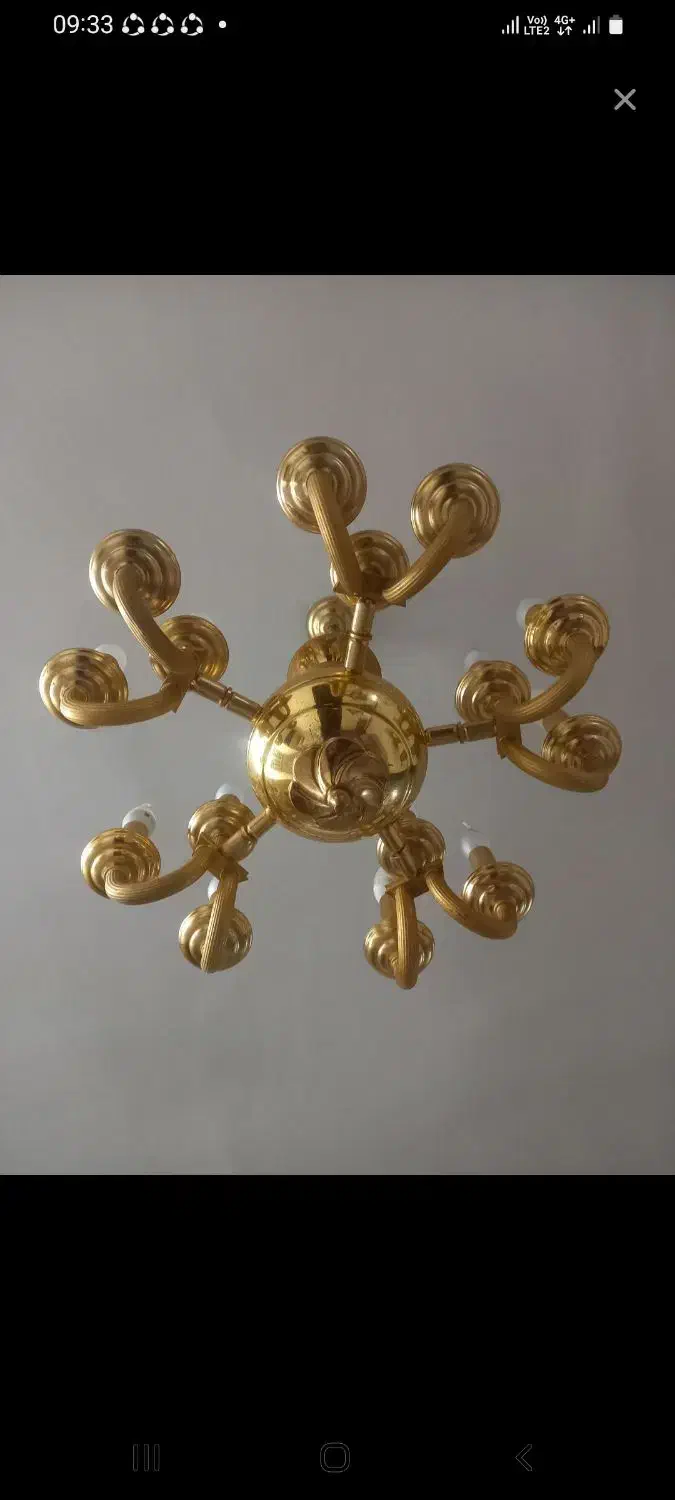 لوستر|لوستر و چراغ آویز|صومعهسرا, |دیوار