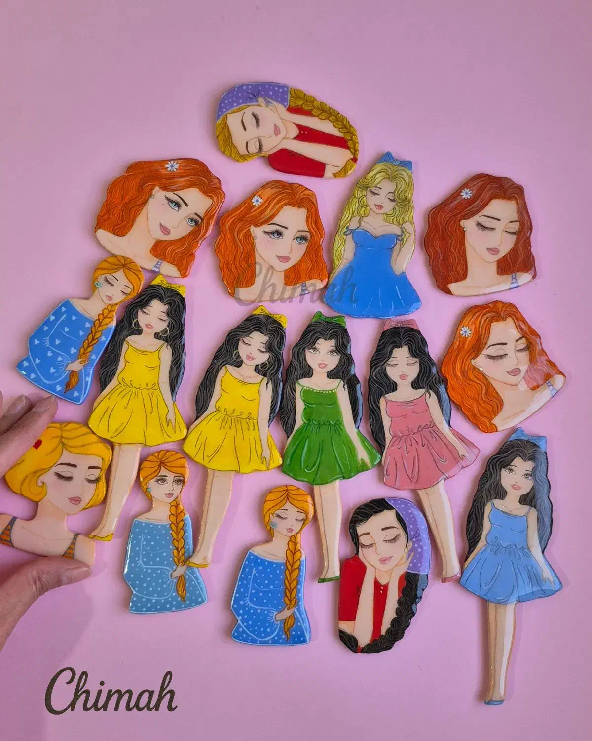 مگنت های خمیری دست ساز|مجسمه، تندیس، ماکت|تهران, امامت|دیوار