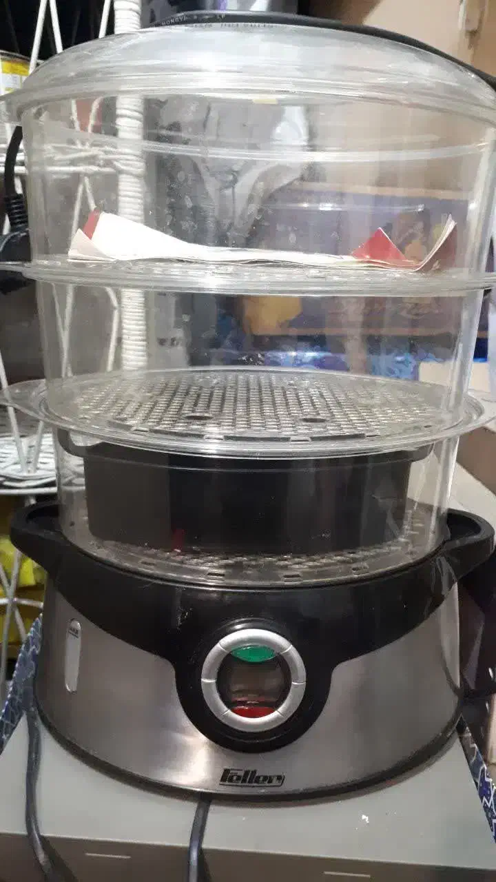 بخار پز سه طبقه فلر|اجاق گاز و لوازم برقی پخت‌وپز|تهران, کوی بیمه|دیوار