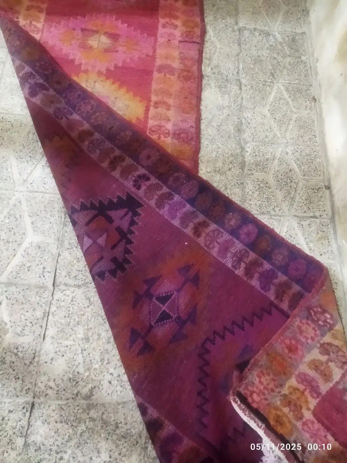 کناره دستباف قدیمی|فرش|سقز, |دیوار