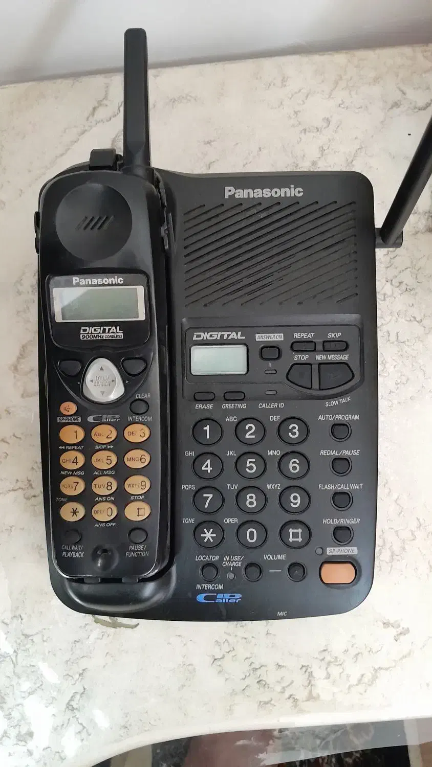 تلفن بیسیم پاناسونیک انتیک|تلفن رومیزی|اردبیل, |دیوار