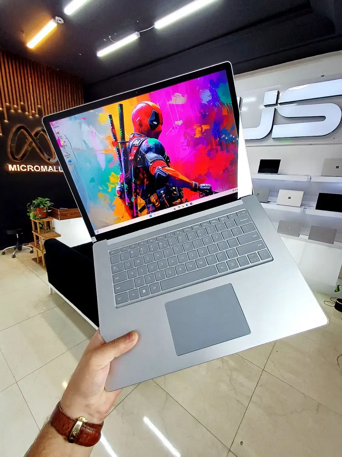 لپتاپ مایکروسافت سرفیس 4k لمسی مناسب طراحی و ادیت|رایانه همراه|نیشابور, دارایی|دیوار