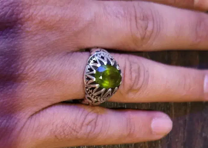 انگشتر مردانه زبرجد|جواهرات|قم, بکایی|دیوار