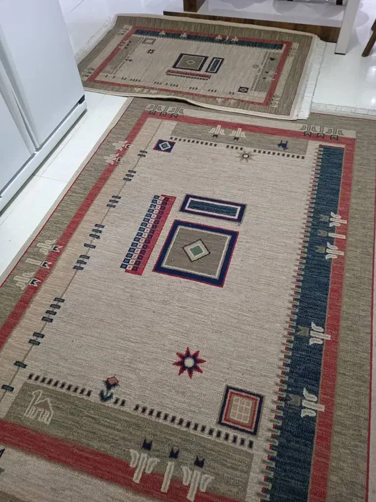 قالیچه|فرش|اصفهان, سروستان|دیوار