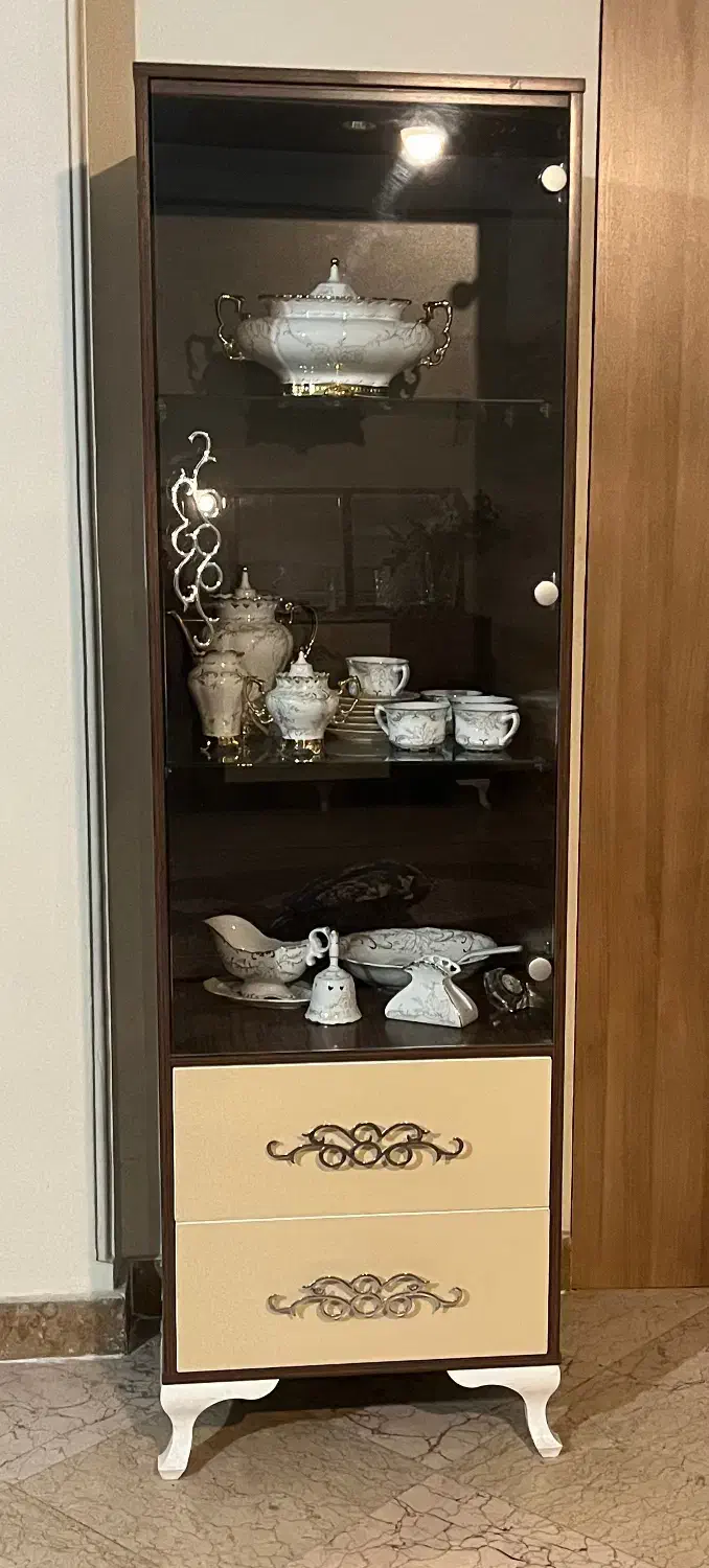 فروش سه تکه اینه کنسول زیر تی وی و بوفه|بوفه، ویترین، کنسول|تهران, باغ فیض|دیوار