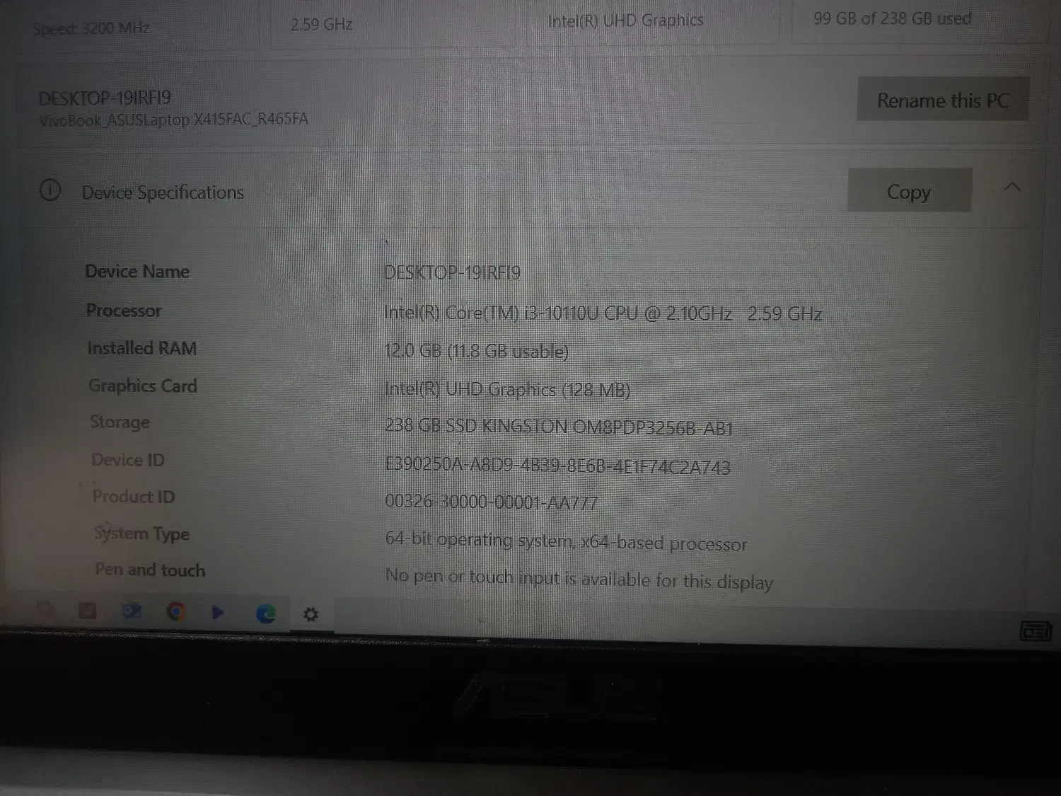 لب تاب ایسوز مدل R465FA|رایانه همراه|تهران, شهرآرا|دیوار