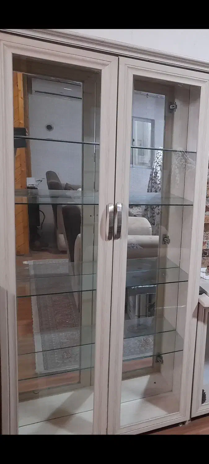 دوعددبوفه اینه ای زیبا|بوفه، ویترین، کنسول|محمودآباد, |دیوار