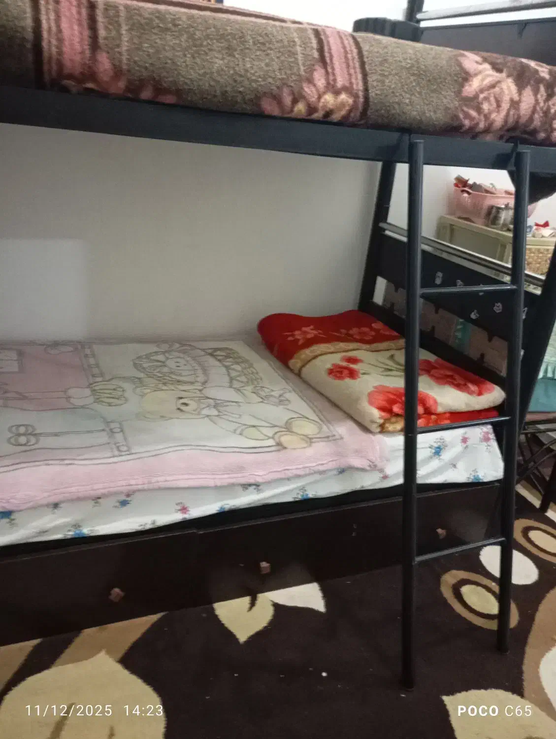 تخت دو طبقه|تخت و سرویس خواب|رامهرمز, |دیوار