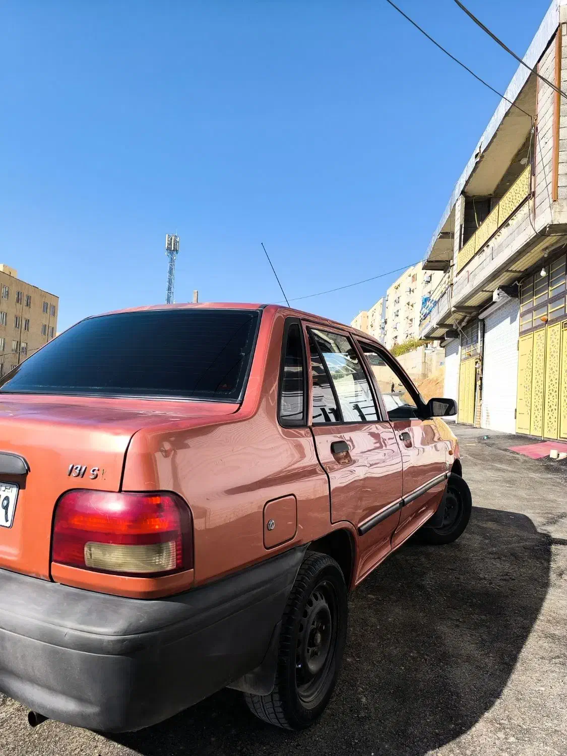 پراید مدل ۸۹ ( سند ۹۰ ) رنگ مسی متالیک|خودرو سواری و وانت|جوانرود, |دیوار