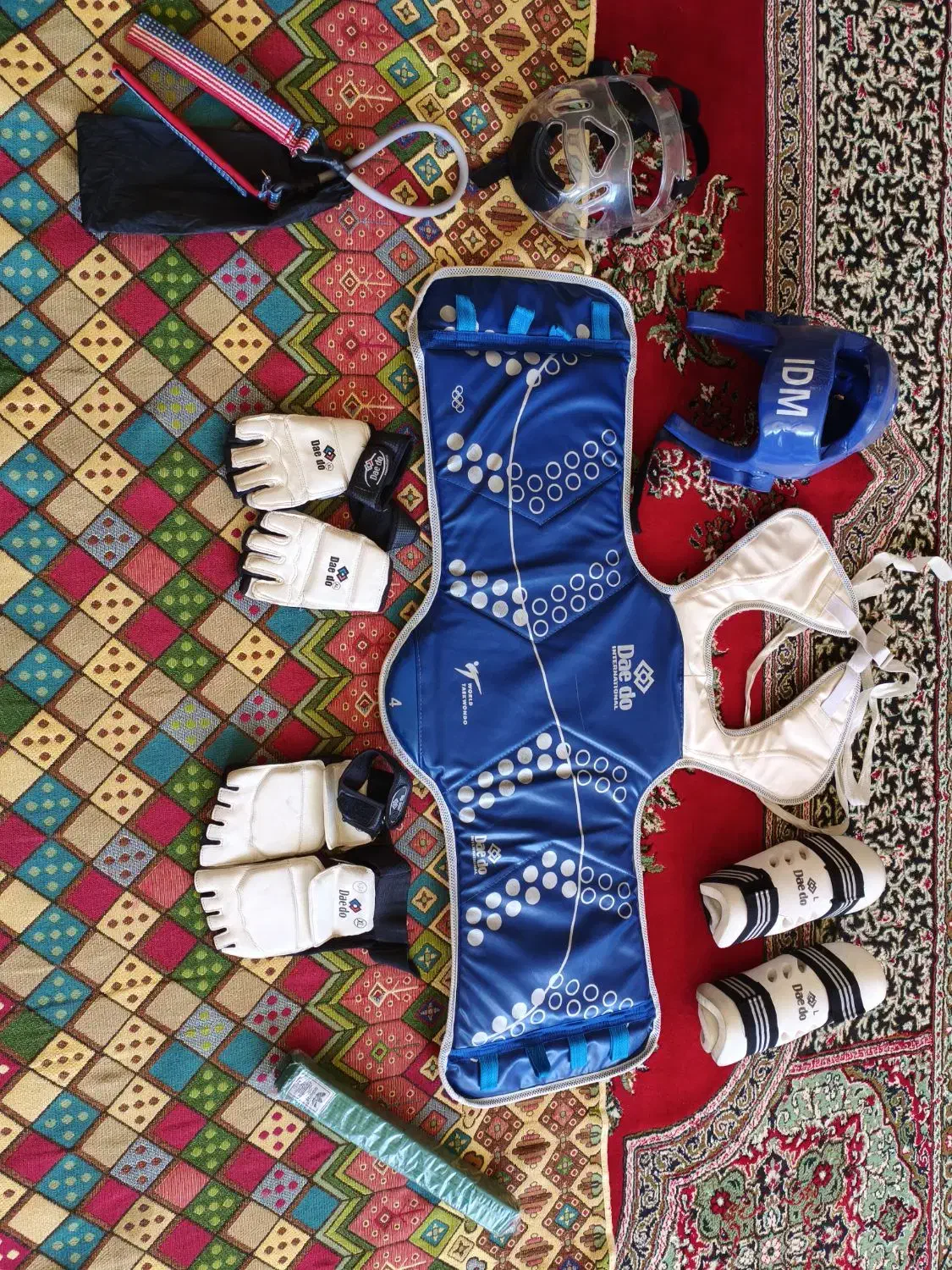 پک وسایل تکواندو نو نو|تجهیزات ورزشی|تهران, خانی آباد نو شمالی|دیوار