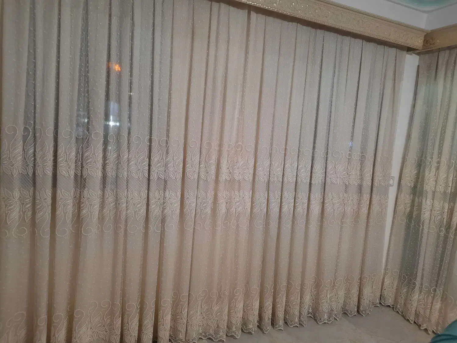 پرده سالن|پرده، رانر، رومیزی|رشت, گلباغ نماز|دیوار