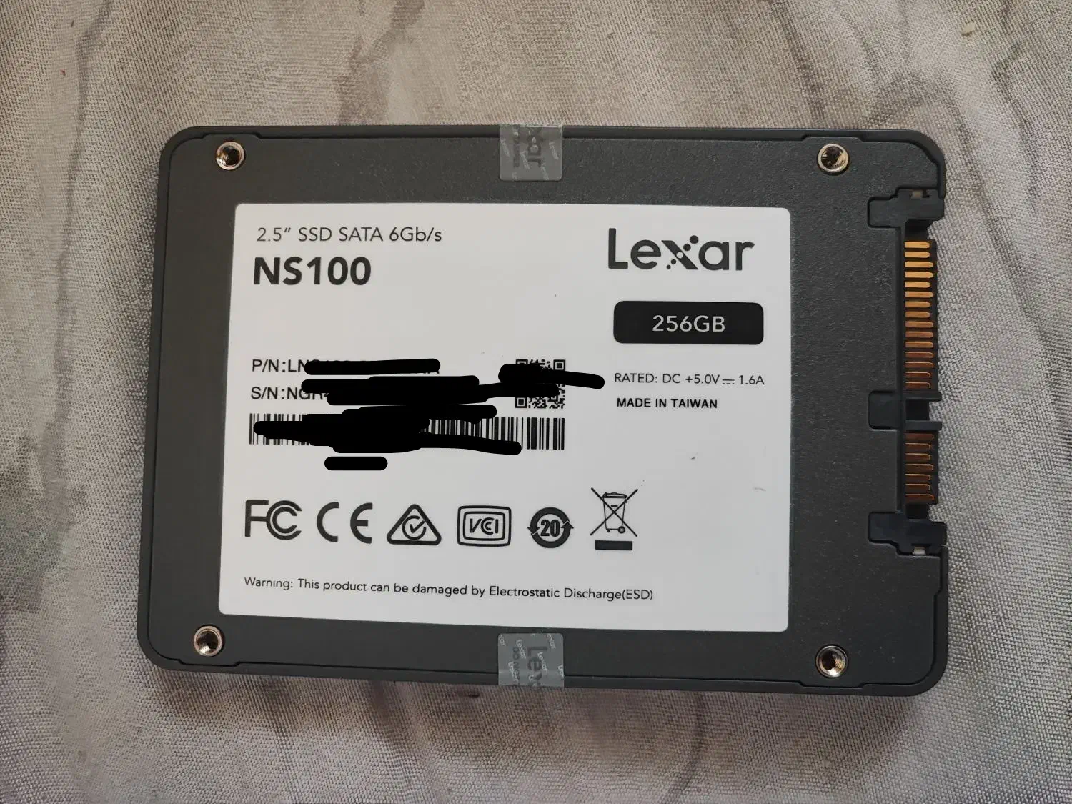 ssd لکسار ۲۵۶ گیگ|قطعات و لوازم جانبی رایانه|بوشهر, |دیوار