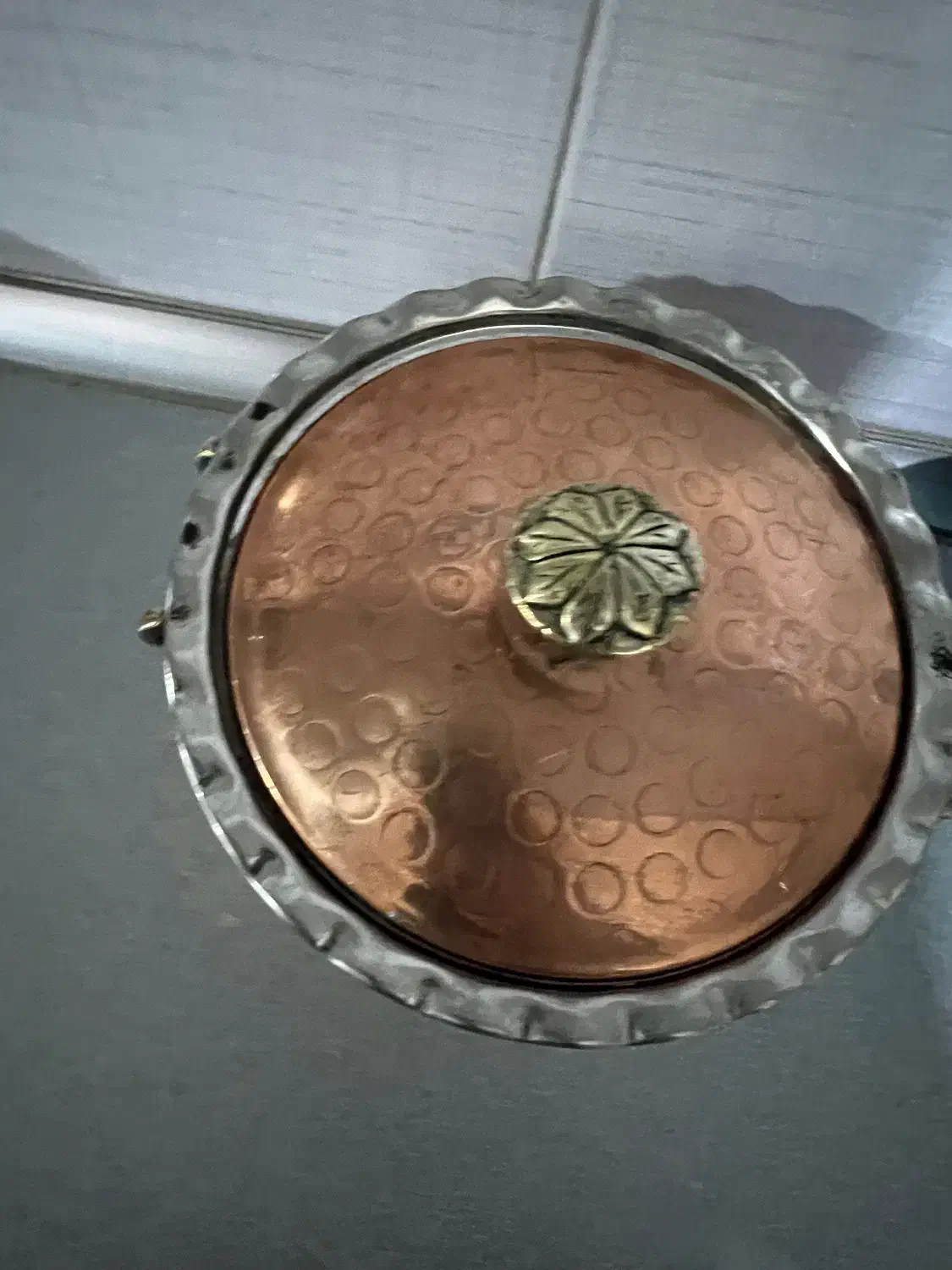 قابلمه مسی|ظروف پختوپز|مشهد, زمانه|دیوار