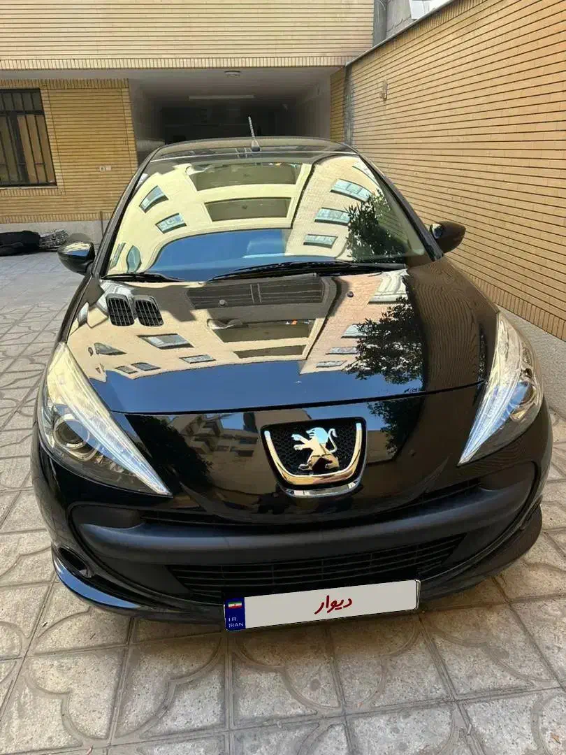 ۲۰۷  مدل ۹۷ مشکی|خودرو سواری و وانت|شیراز, شاه قلی بیگی|دیوار