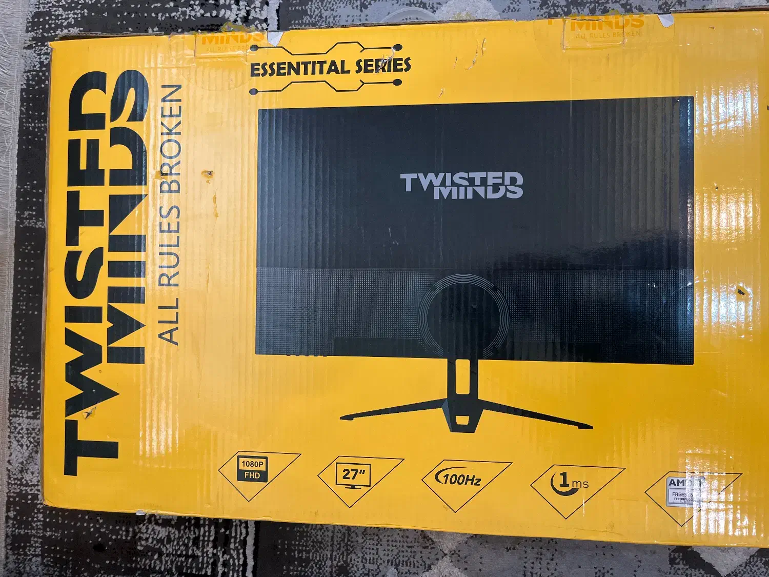 مانتیتور گیمینگ تویستد ماینز ۲۷ اینچ|رایانه رومیزی|گرگان, |دیوار