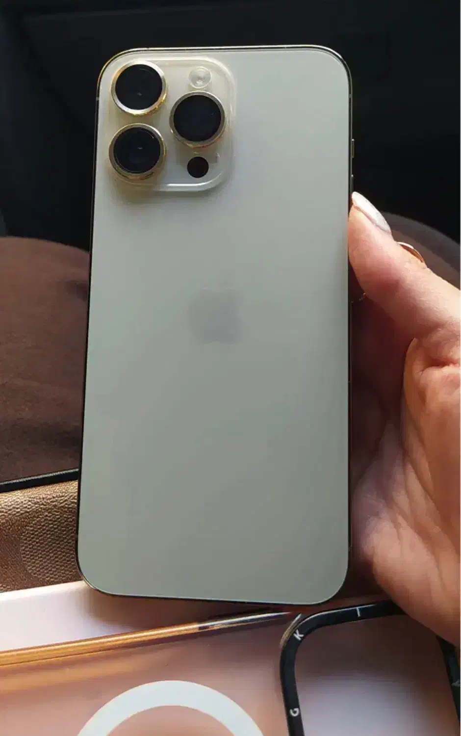 ایفون ۱۴ پرومکس ۲۵۶ گیگ گلد|موبایل|تهران, باشگاه نفت|دیوار