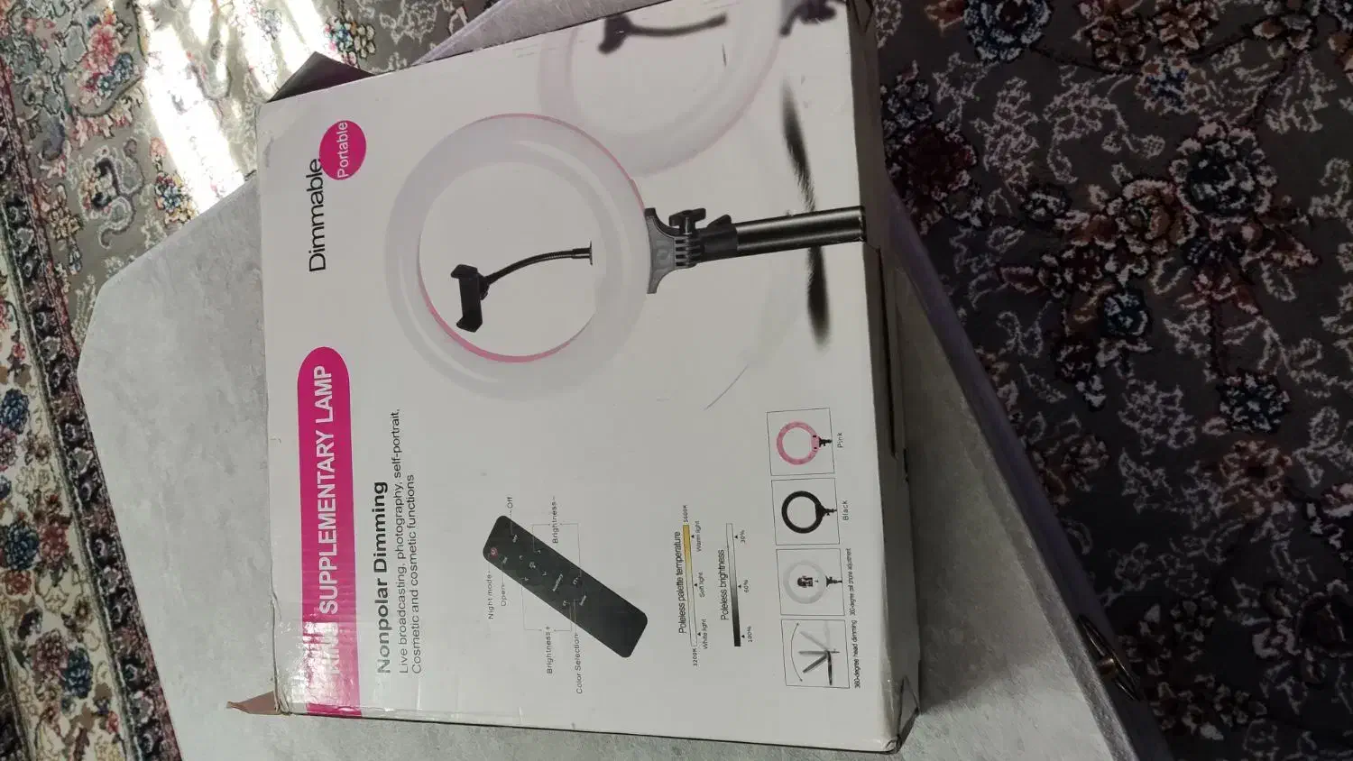 رینگ لایت نو|دوربین عکاسی و فیلم‌برداری|شاهین‌شهر, شهرک ردانی پور|دیوار