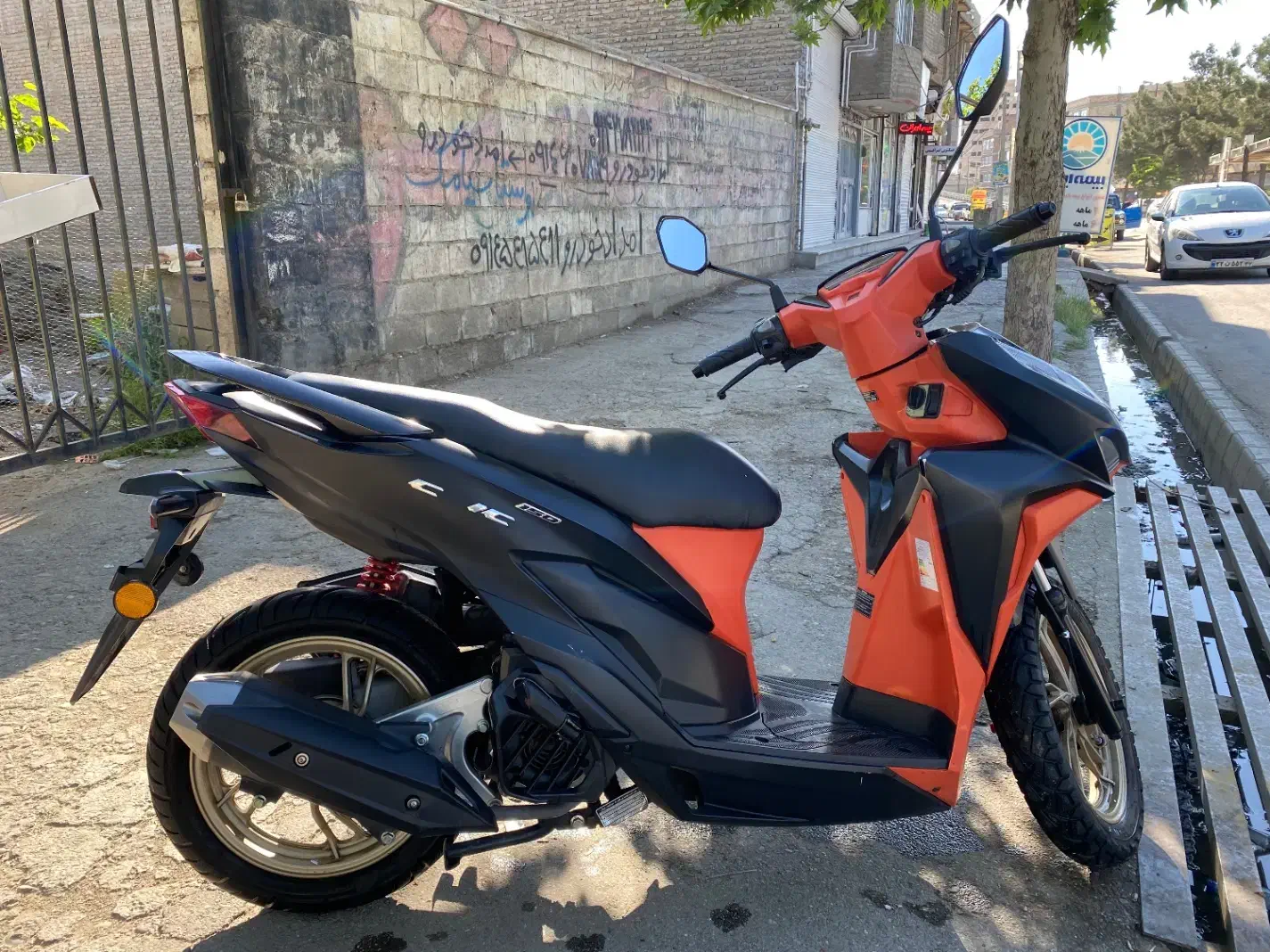 کلیک ۱۵۰|موتورسیکلت|میاندوآب, |دیوار