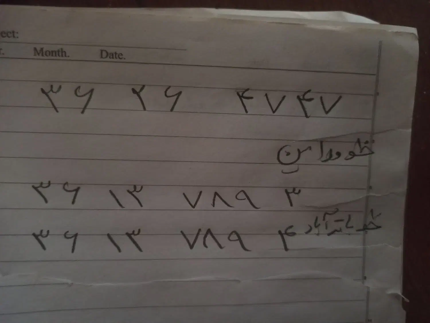 خط تلفن ثابت|تلفن رومیزی|ورامین, ورامین|دیوار