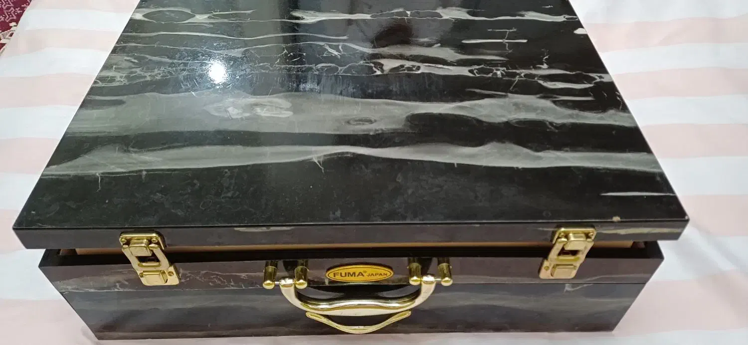 جعبه قاشق چنگال جهیزیه|ظروف سرو و پذیرایی|تبریز, |دیوار