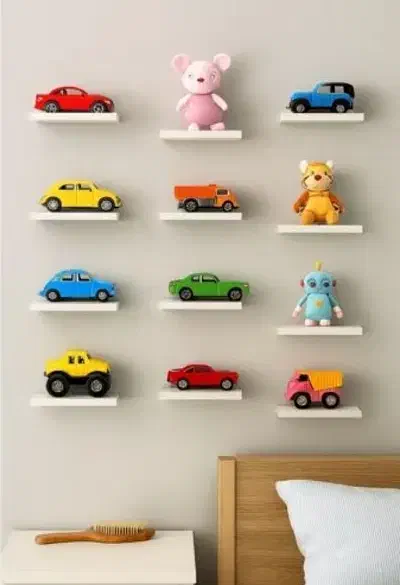 شلف قفسه تک پایه مخفی ویژه ویترین کردن اجناس|کتابخانه، شلف، قفسههای دیواری|شهرکرد, |دیوار