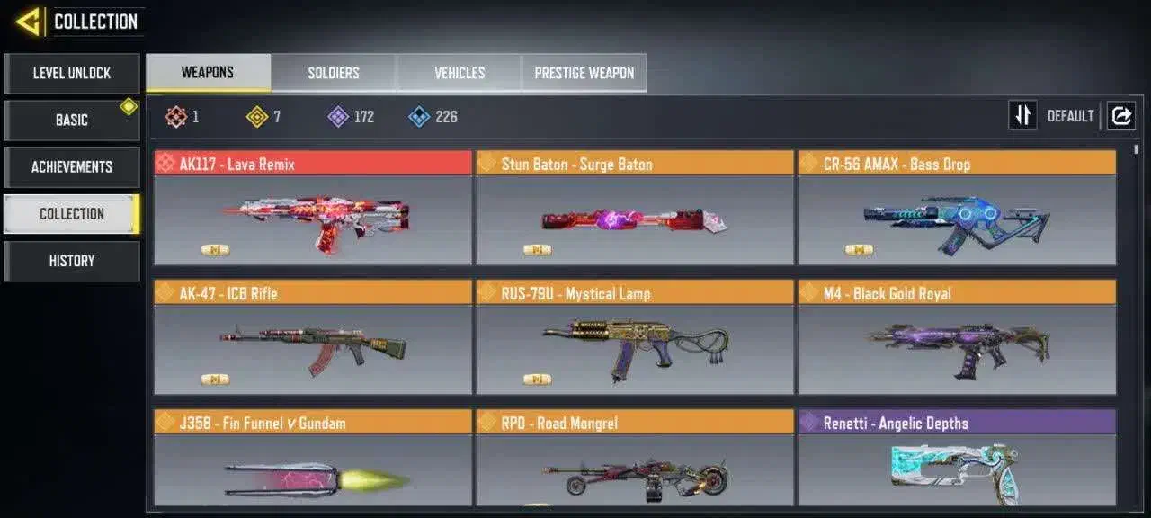 اکانت کالاف دیوتی موبایل ناب|کنسول، بازی ویدئویی و آنلاین|لاهیجان, کاروانسرابر|دیوار