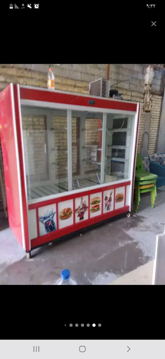 یخچال ویترینی ۶ درب دو طرف نما|فروشگاه و مغازه|بهبهان, |دیوار