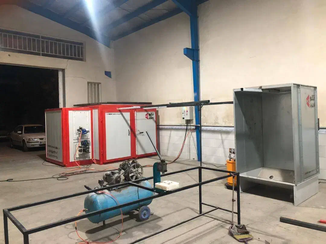 کوره رنگ صنعتی ۳ متری با تجهیزات کامل|ماشین‌آلات صنعتی|تهران, امام زاده عبدالله|دیوار