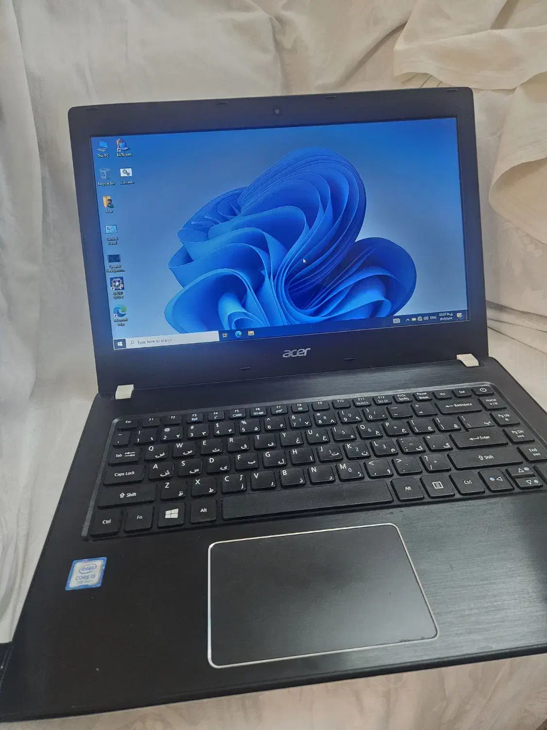 Acer E5 نسل ۷ با کیف کوله گرافیک Geforce 2G|رایانه همراه|اصفهان, آهنگران|دیوار