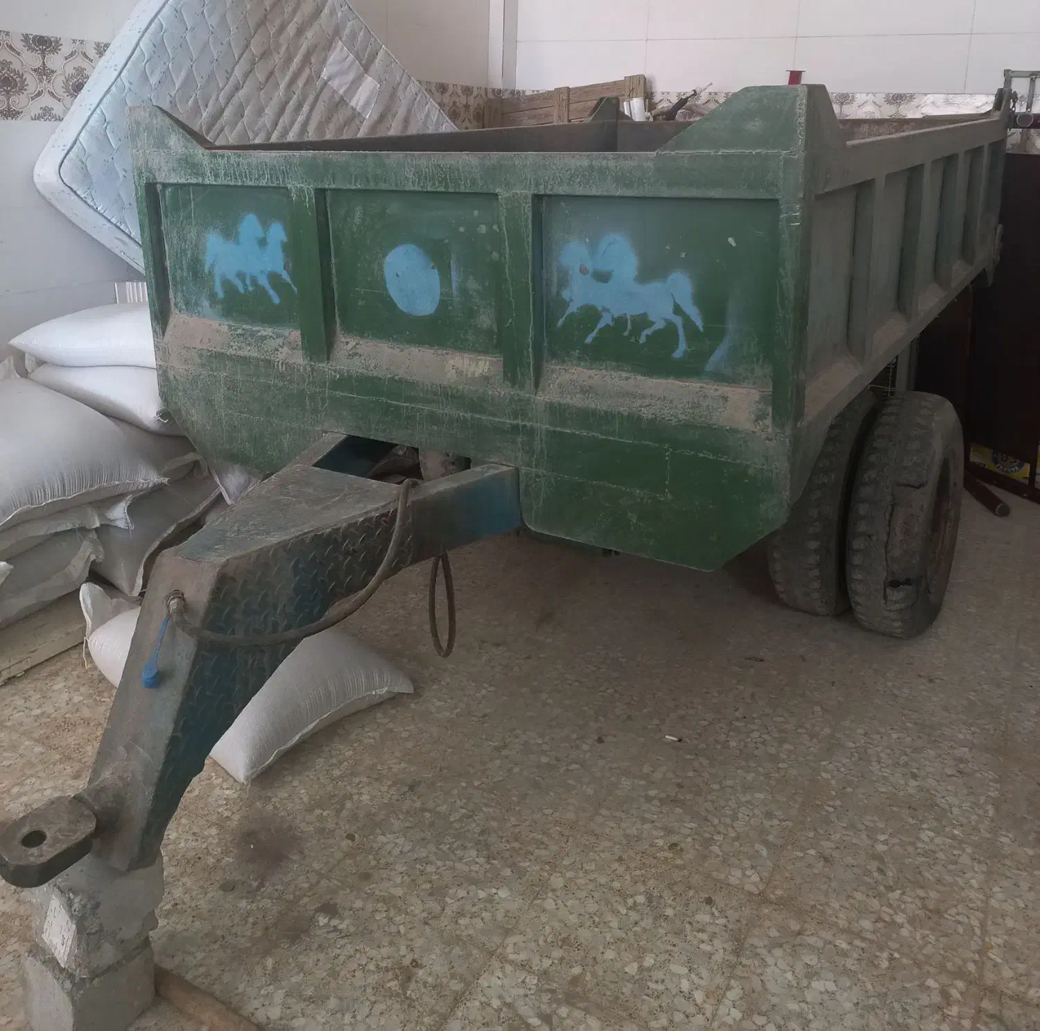 تریلی تراکتور|قطعات یدکی و لوازم جانبی|ابریشم, |دیوار