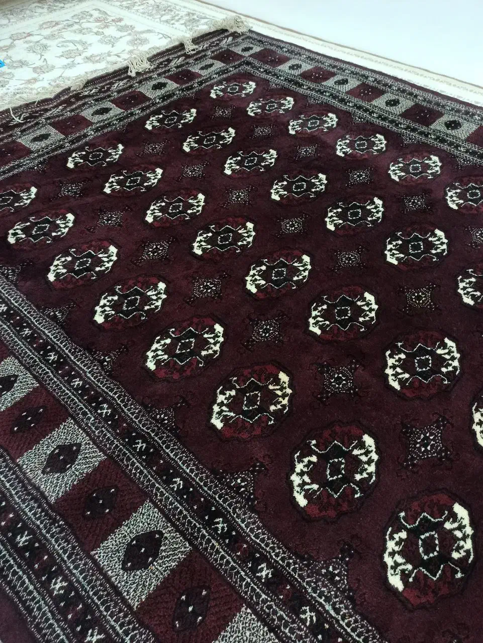 فرش دست بافت|فرش|بندر ترکمن, |دیوار