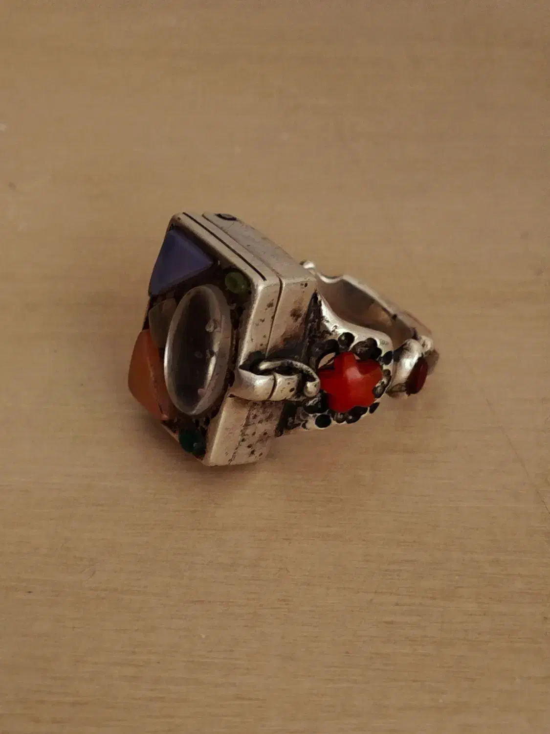 انگشتر دست ساز کلکسیونی خاص طرح جعبه|جواهرات|اهر, |دیوار