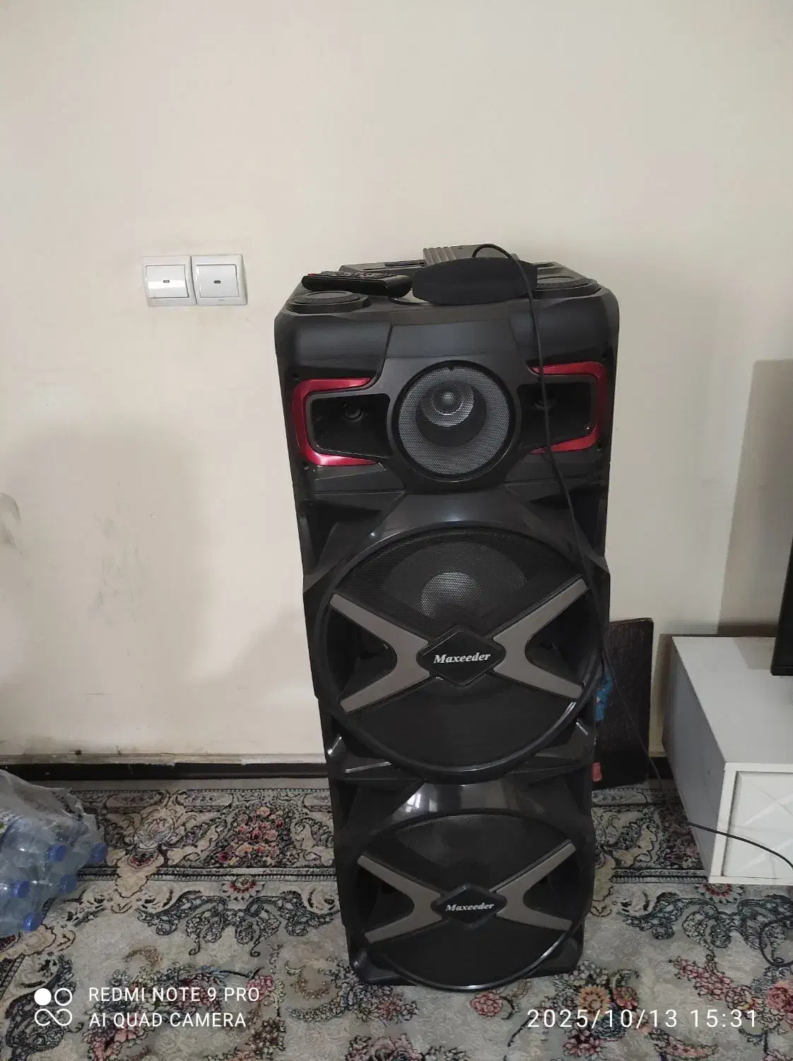 مکسیدرMXDJ2122|سیستم صوتی خانگی|قرچک, مجتمع مسکونی طبیعت|دیوار